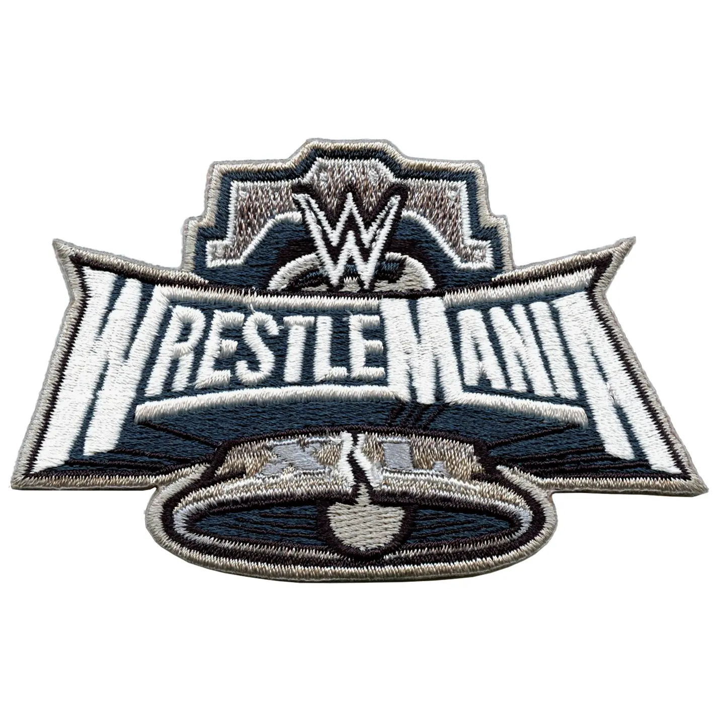 WWE WrestleMania 40 XL Patch Embroidered Iron On