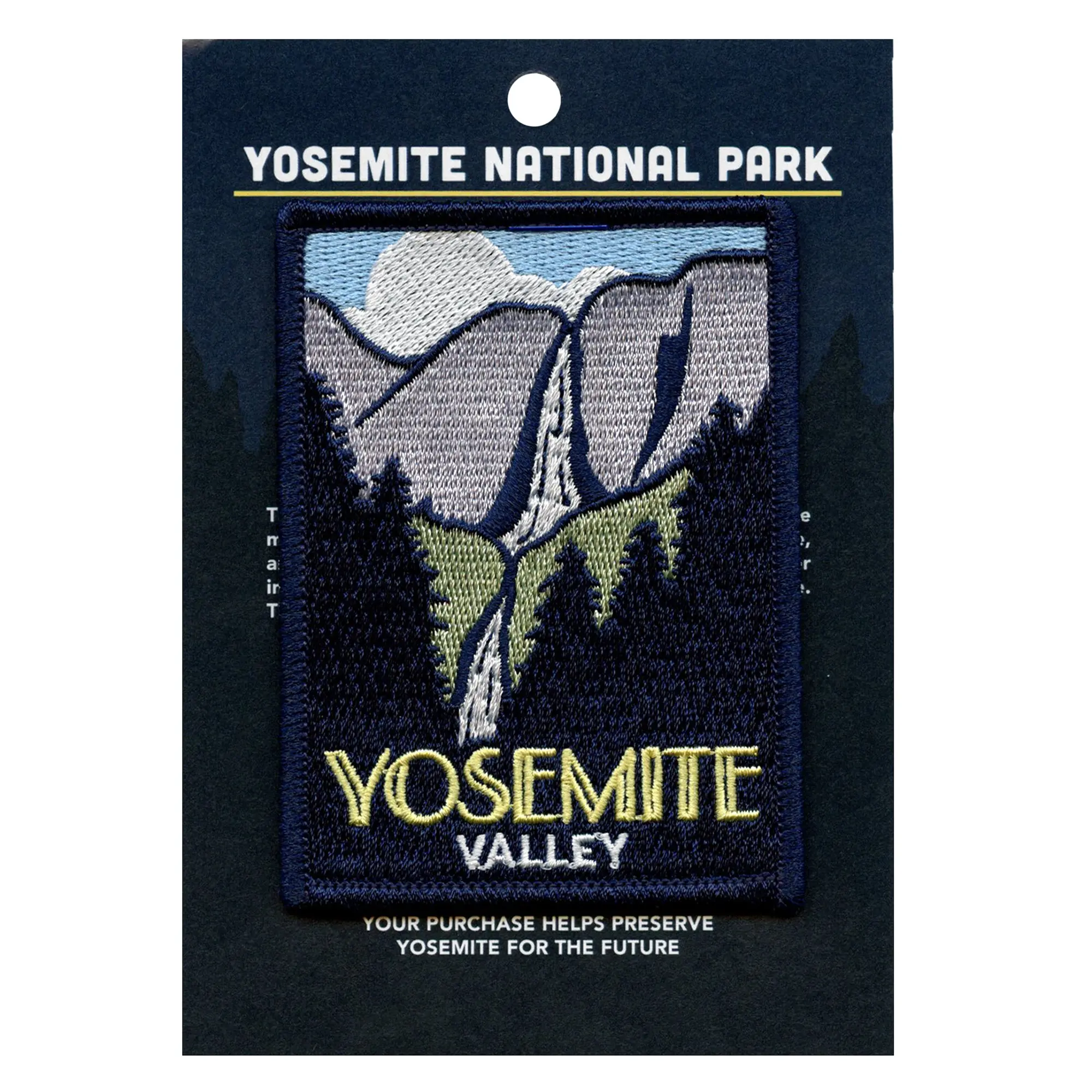 Yosemite Valley Travel Patch California National Park Embroidered Iron On - Image 2