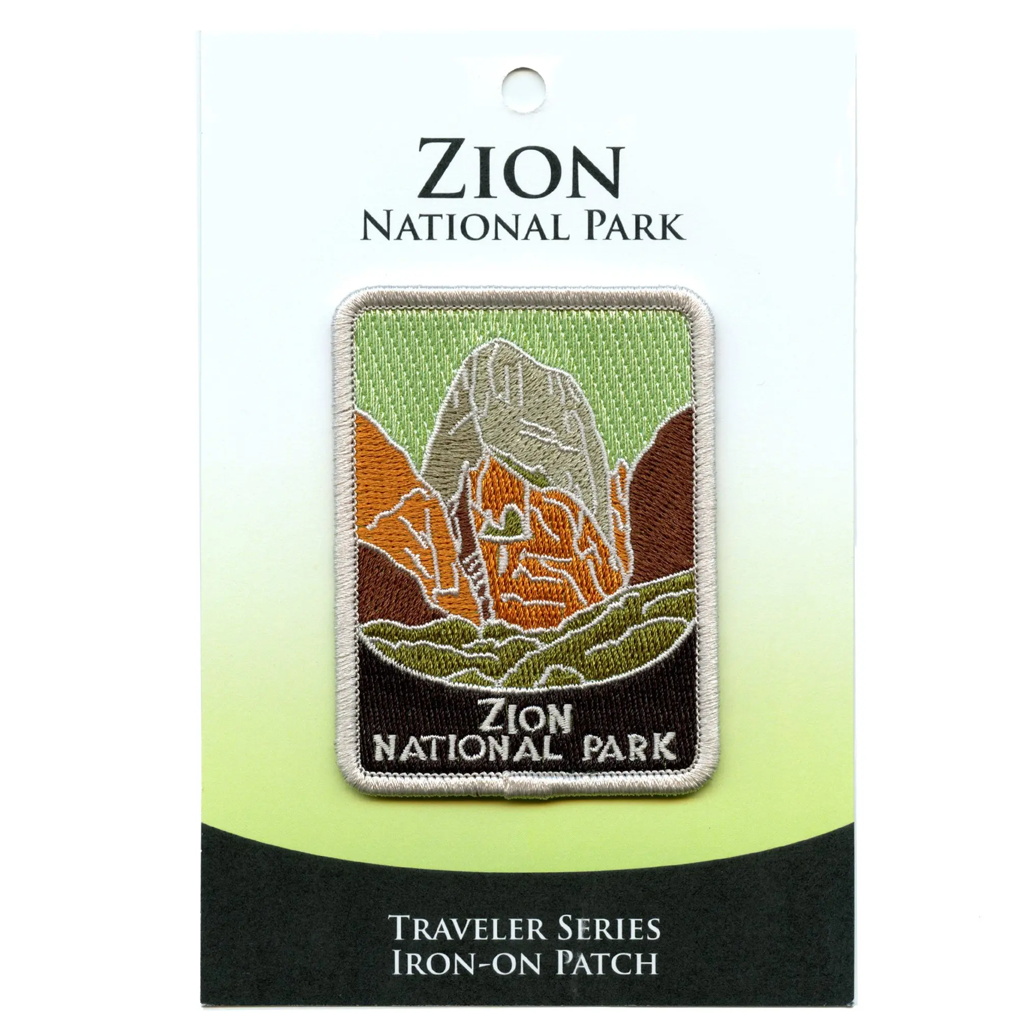 Zion National Park Patch Utah Nature Preserve Embroidered Iron On - Image 2